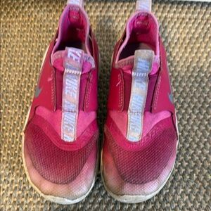 Nike Pink Breathable Slip-On Sneakers